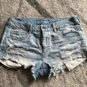 High Waisted AE Shorts, Sz 10, Like New Condition
